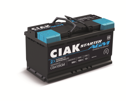 CIAK STARTER AGM 12V 105Ah