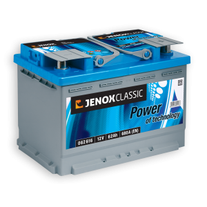 Акумулатор JENOX 12V 62Ah/510A Classic