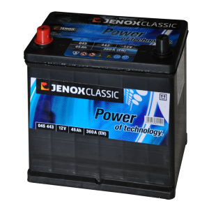 Акумулатор JENOX 12V 45Ah/360 JAPAN STANDART
