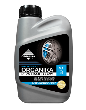 Спирачна течност ORGANIKA BRAKE FLUID DOT.3 - 0,5L