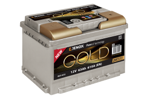 Акумулатор JENOX 12V 63Ah/610A GOLD Maintenance Free