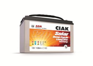 CIAK SOLAR AGM LONGLIFE 120Ah